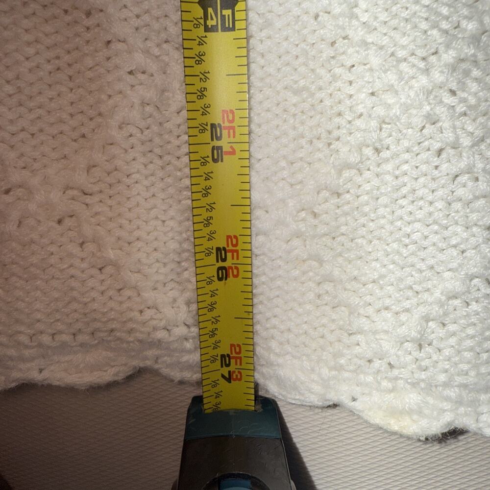 Vintage Carolyn Taylor White Sweater - Size Large - Picture 5 of 6